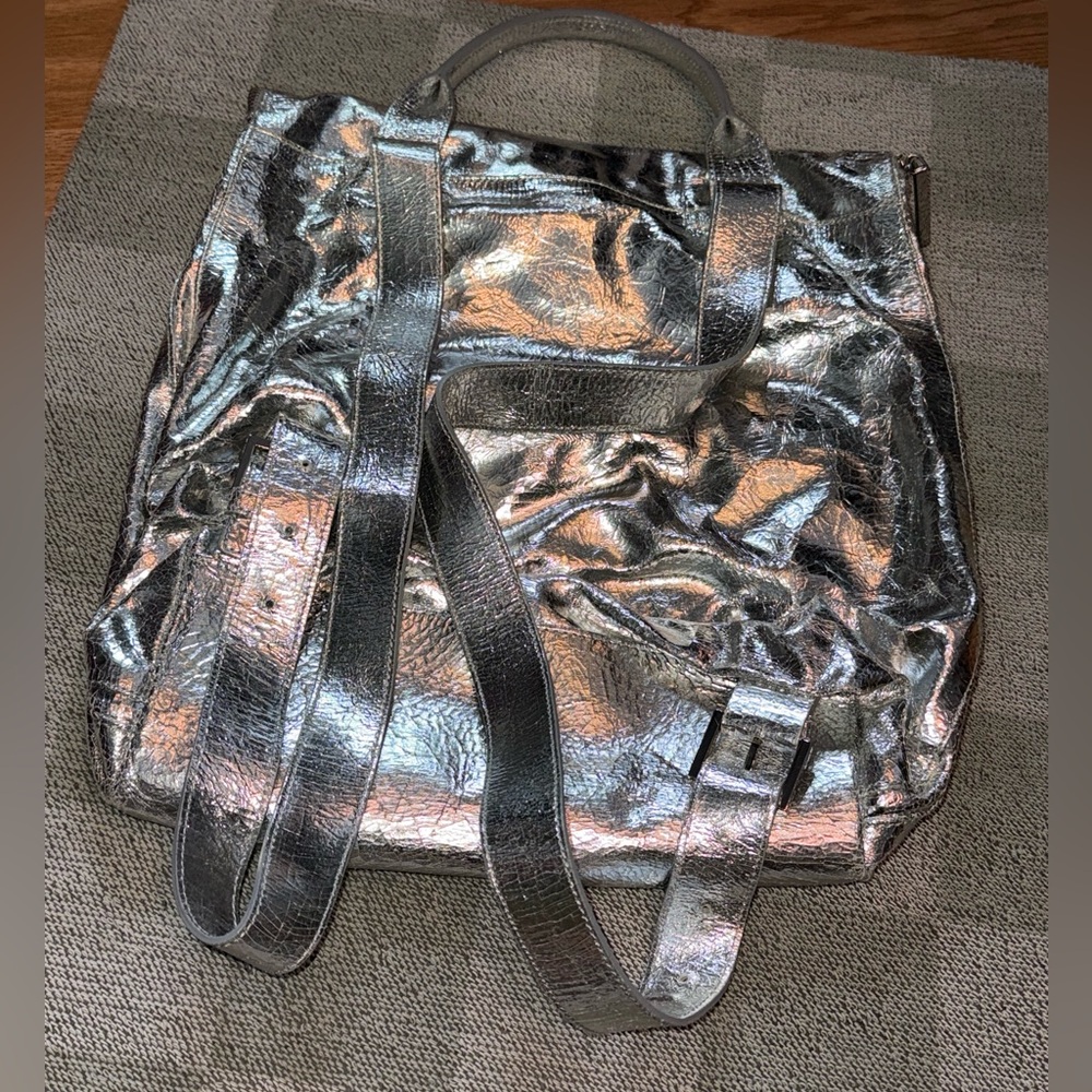 Whistles Silver Backpack - Picture 4 of 7